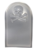 Skull Tombstone Concrete Mold 8012