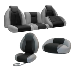 TZX Bass Boat Seats Complete Set