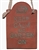 Keep calm and Garden On Terracotta Plaque