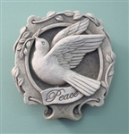 Dove of Peace Cast Limestone garden decor.
