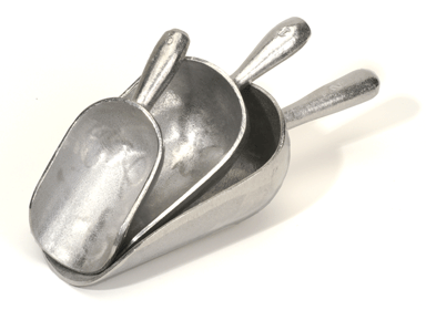 No. 100 Cast Aluminum Scoop