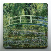 Monet Japanese Garden Tile is a perfect gift for a gardener!