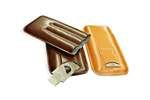 LCC-02 3CT LEATHER CIGAR CASE