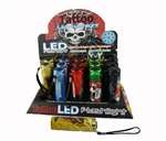 FL04 TATOO LED FLASHLIGHT 3.5" LONG/15 CT