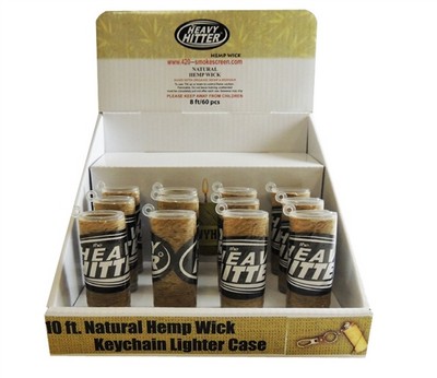 BIC8 Hempwick Lighter Case Display (10ft)