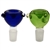 BL-0005 Glass Bowl Color | 14mm & 19mm Male | Colors Assorted