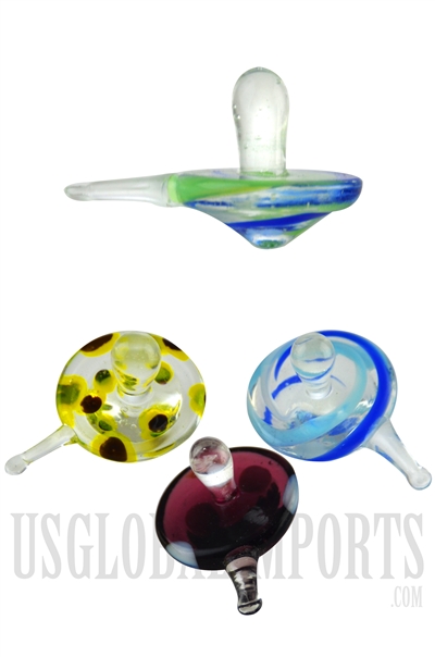 BL-87 Colorful Spinning Carb Cap & Dabber. Individual $6 or 25pc Set for $110