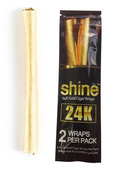 BW-SH-1 Shine Gold Blunt Wrap