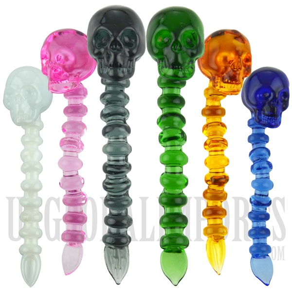 CA-23 Skull Character Glass Dabber