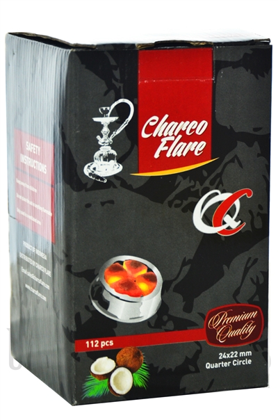 CH-084 Charco Flare coconut charcoal. 112pcs