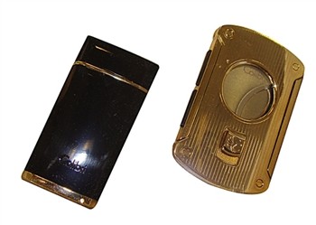 COLIBRI-01 FANCY CIGAR CUTTER AND TORCH