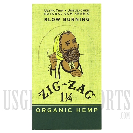 CP-06 Zig-Zag Organic Hemp | 1 1/4 | 24 Booklets