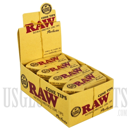 CP-126 RAW Cone Tips Perfecto | 24 Per Box | 32 Tips Each