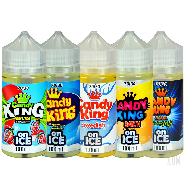 EC-781 100ML Candy King On Ice E-Liquid. 6 Flavor Choices