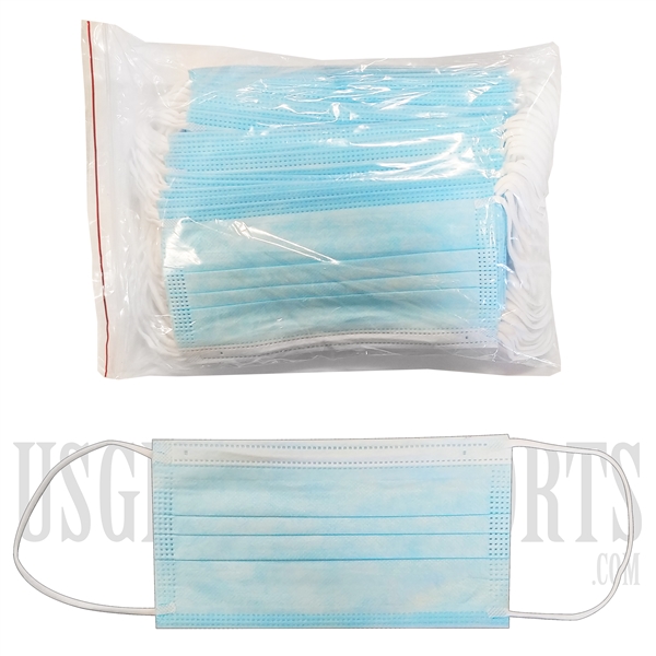 FM-102 Disposable Face Mask  | 3 Layers | 50 Per Pack