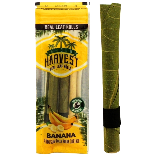 GH-150 Green Harvest Real Leaf Rolls | Banana