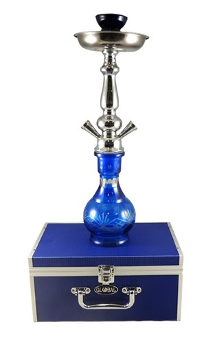 GH1001C-2H Global Hookah 17" 2-hose