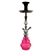 GH300B-1H-PNK 19" Global Hookah | 1 Hoses | Pink