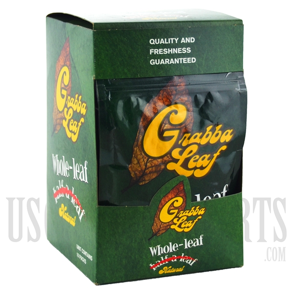 GL-101 Grabba Leaf | Whole Fronto Leaf | 10 Pack Box