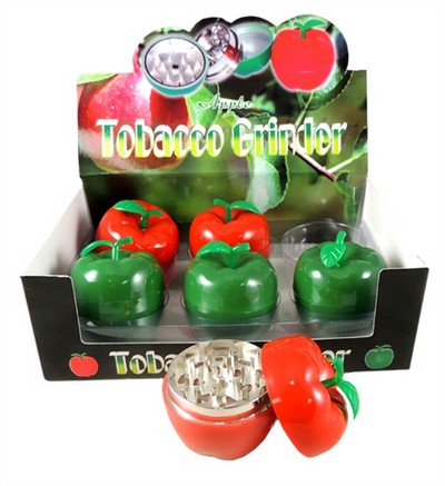 GR-1011  2pc Apple shape Grinder