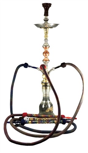 HK-KM-2432 Khalil Maamoon Hookah 36" 3-hose