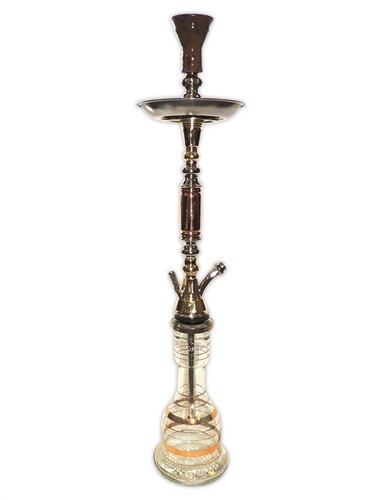 HK-KM1115 Khalil Maamoon Hookah 33" tall 1 hose