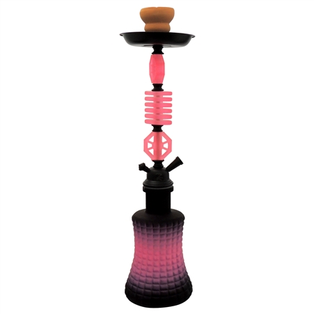 HK-ZA1 20.5" Zebra Hookah | 1-Hose | Andrew