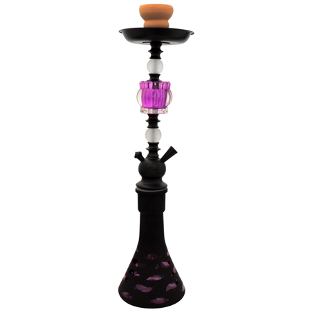 HK-ZC1 20.5" Zebra Hookah | 1-Hose | Charlie