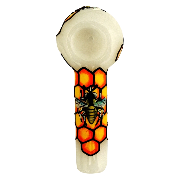 HP-2189 4" Beehive Design Hand Pipe