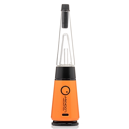 HP-54-O Lookah Mini Unicorn | Portable Electric Dab Rig | Orange