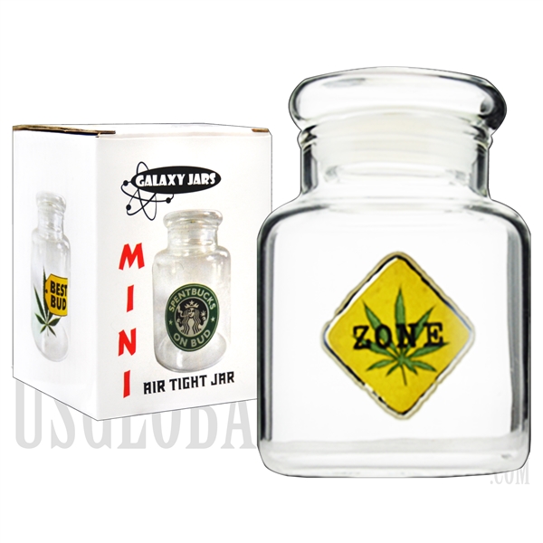 JAR-5-12 3.5" Mini Air Tight Jar by Galaxy Jars - Weed Zone