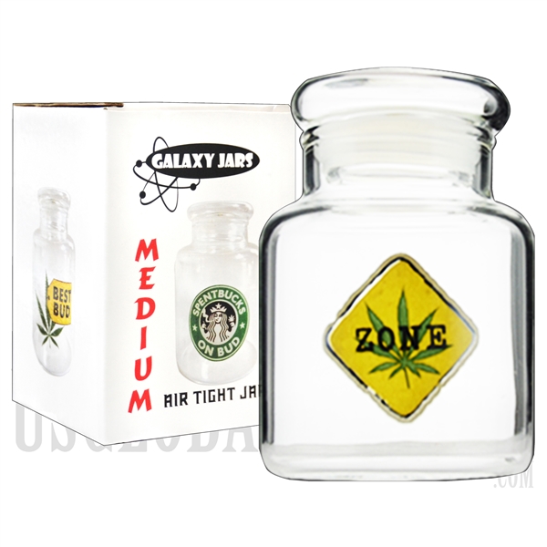 JAR-7-12 4" Medium Air Tight Jar by Galaxy Jars - Weed Zone