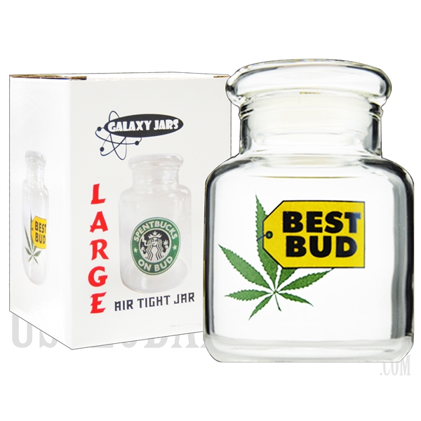 JAR-8-2 4".5 Large Air Tight Jar by Galaxy Jars - Best Buds