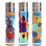 LT-24-HP Clipper Lighters | Large | 48 Count | Hipster Pineapple Design