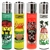 LT-24-RG Clipper Lighters | Large | 48 Count | Reggae Print