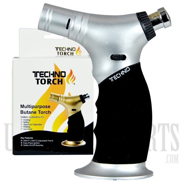 LT-27001 TECHNO TORCH - 4.5" Triple Flame Multipurpose Butane Torch