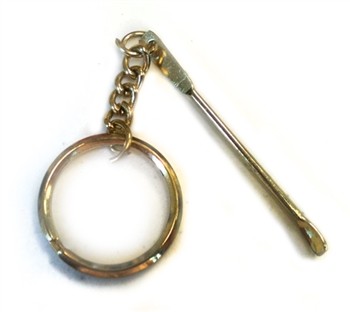 MS-01 BRONZE KEYCHAIN W/ SCOOP