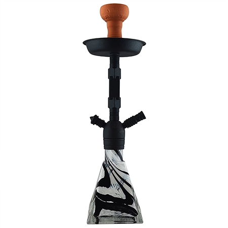 PH-1006-Z 20" Pharaohs Pyramid Hookah | Zebra