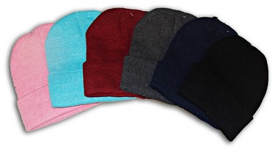 V-10 COLOR ASSORTED BEANIES