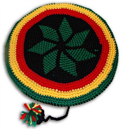 V-13 RASTA HAT KNITTED