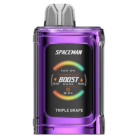 VPEN-1216-TG Smok Spaceman Prism 20K | 20,000 Puffs | Recharge | 18ML | 5% | 5 Pack | Triple Grape