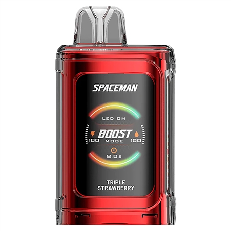 VPEN-1216-TS Smok Spaceman Prism 20K | 20,000 Puffs | Recharge | 18ML | 5% | 5 Pack | Triple Strawberry