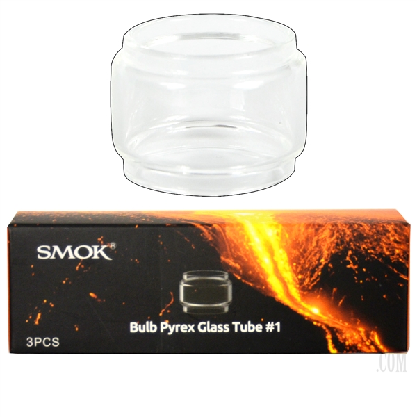 VPEN-688 SMOK TFV8 Bulb Pyrex Glass Tube. 3 Pack