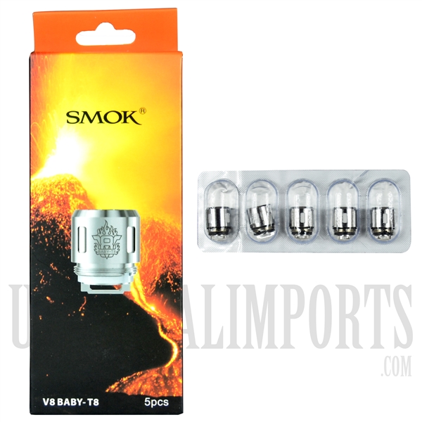 VPEN-693 SMOK V8 Baby-T8 Replacement Coils 5 Pieces