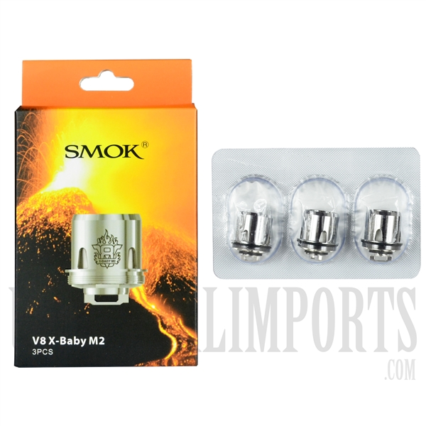 VPEN-701 SMOK V8 X-Baby M2 Replacement Coils. 3 Pieces