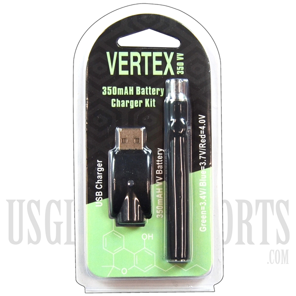 VPEN-716B VERTEX 3.5"  350 mAH Battery Charger Kit - Black