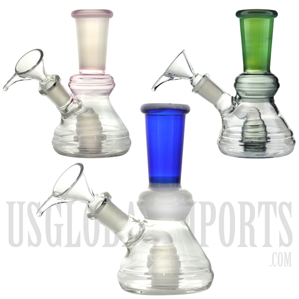 WP-1917 4.75" Water Pipe + Stemless + Showerhead + Color