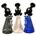 WP-2161 7" Steampunk Gas Mask Glass Water Pipe | Stemless | Assorted Color Designs