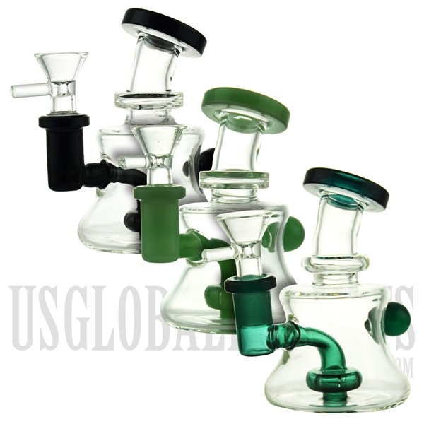 WP-N9173 5" Water Pipe + Stemless + Showerhead + Handle Ball + Color Design