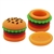 WXC-38 1" Hamburger Silicone Wax Container